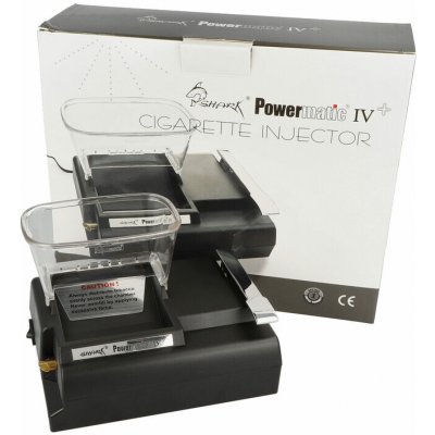 Powermatic IV elektrická plnička dutinek černá – Zboží Dáma