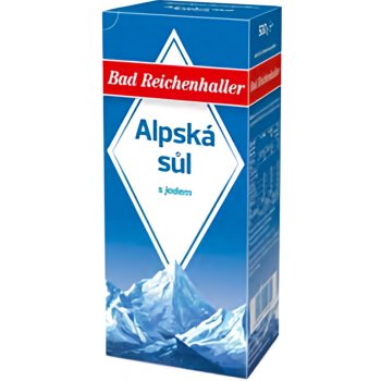 Bad Reichenhaller alpská sůl s jodem 500 g