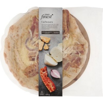 Tesco Finest Pizza Carbonara 420 g – Zboží Dáma