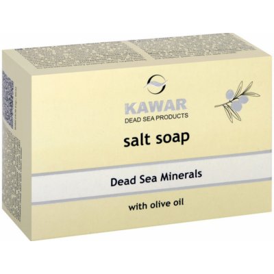 Kawar mýdlo s obsahem soli z Mrtvého moře 120 g od 61 Kč - Heureka.cz