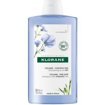 Klorane Šampon s BIO lnem 400 ml