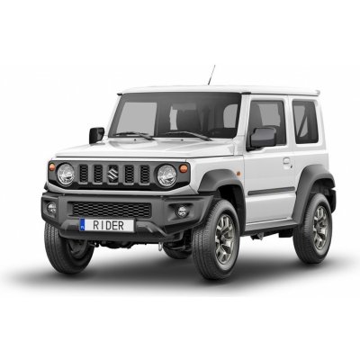 RIDER, Ochranné boční lišty na dveře, Suzuki Jimny IV, 2019- | Zboží Auto