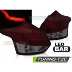Zadní světlomety, lampy Ford Focus 3, 2011-2014, hatchback, LED BAR červená, kouřová – Hledejceny.cz