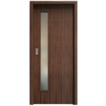Sapeli Elegant Komfort M60 posuvné ořech americký 110 x 210 cm Satináto bílé – Hledejceny.cz