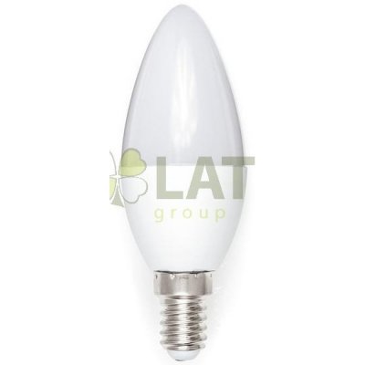 MILIO LED žárovka C37 E14 3W 270 lm studená bílá