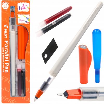 PILOT 1085 Parallel Pen plnicí pero červené 1,5 mm – Hledejceny.cz