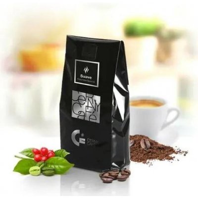 Eurona Mletá výběrová káva Cerny Café 100% Arabica Columbia Special Suave 200 g – Hledejceny.cz