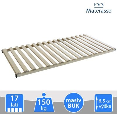 Materasso Masiv BUK rošt v rámu 200 x 90 cm – Zboží Dáma