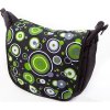 Baby Joy taška LUX černá/zelená kruh