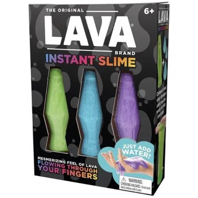 Schylling Lava Instantní sliz zelený modrý fialový – Zboží Mobilmania