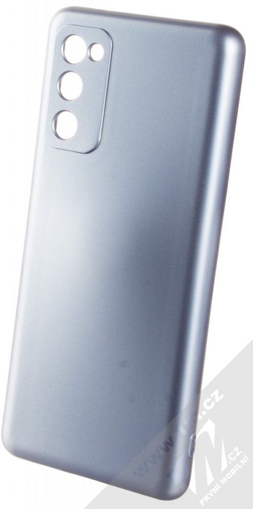 Pouzdro 1Mcz Metallic TPU Samsung Galaxy S20 FE, Galaxy S20 FE 5G modré