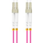 Lanberg FO-LULU-MD41-0010-VT optický patch, MM LC/UPC-LC/UPC duplex, 1m barva magenta – Hledejceny.cz