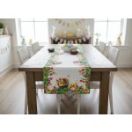 Mybesthome Velikonoční ubrus běhoun EASTERS CHICKS 40x140 cm – Hledejceny.cz
