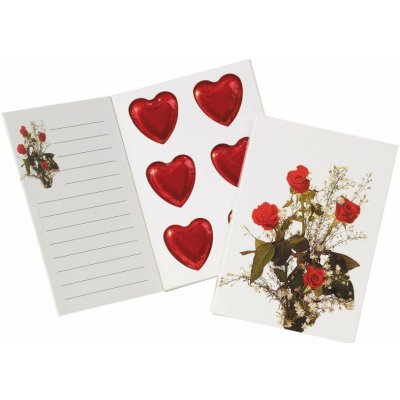 Storz Čokoládové blahopřání se srdíčky 54 g – Zboží Dáma