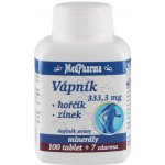 MedPharma Vápník Hořčík Zinek 107 tablet – Hledejceny.cz