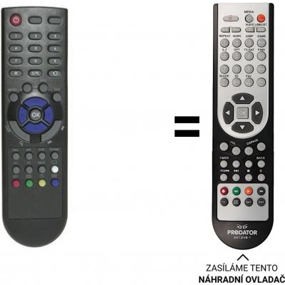 Dálkový ovladač Predátor Globo Opticum Orton - MULTIROOM, MULTIWIEW, 4060, 4160 – Zboží Živě