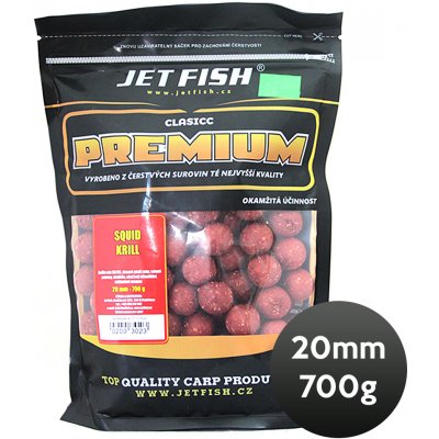 JET FISH Premium Classic Boilies 700g 20mm Squid Krill