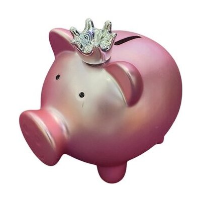 Pokladnička prasátko s korunkou 146878 – Zbozi.Blesk.cz