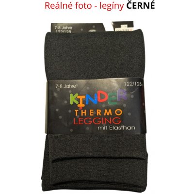 Dívčí thermo legíny Kinder ČERNÉ – Hledejceny.cz