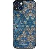 Pouzdro a kryt na mobilní telefon Apple Mobiwear Glossy Apple iPhone 15 Plus - G038G - Modré mandala květy