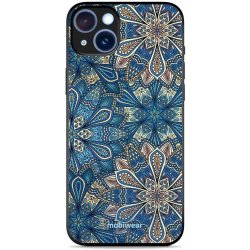 Mobiwear Glossy Apple iPhone 15 Plus - G038G - Modré mandala květy