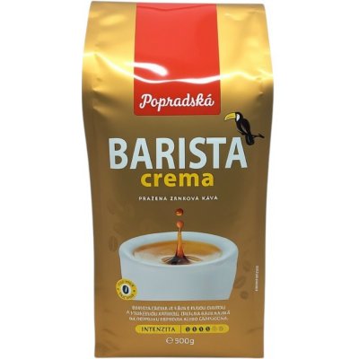 Popradská Barista Crema zrnková 0,5 kg – Hledejceny.cz