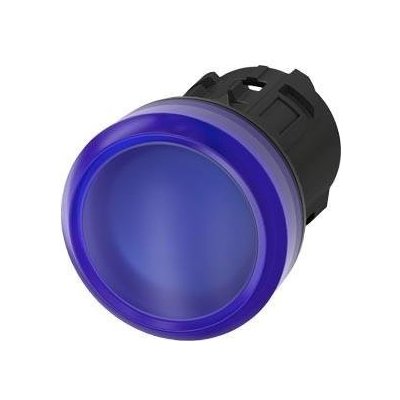 SIRIUS ACT 22mm modrá kulatá signální žárovka 3SU1001-6AA50-0AA0 Siemens – Zboží Mobilmania