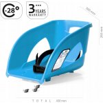 Prosper Sedátkoplast SEAT 1 modré k sáňkám Bullet Control – Hledejceny.cz