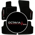 Koberce Textilní Petex Škoda Octavia II. 2008-2013 kulatá fixace | Zboží Auto
