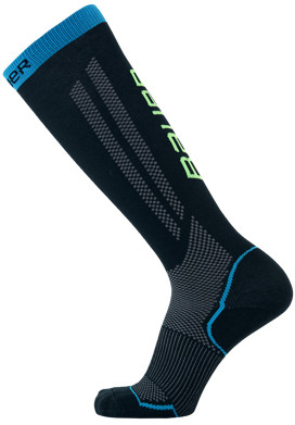 Bauer ponožky S21 PERFORMANCE TALL SKATE SOCK BLK