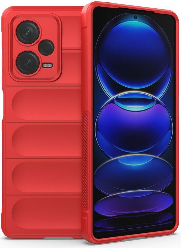 Pouzdro Magic Shield Xiaomi Redmi Note 12 Pro Plus, červené