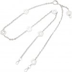 Řetízek na mobil Flowers stříbrný 126696 – Zboží Živě