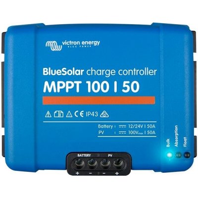 Victron Energy MPPT regulátor napájení Victron Energy BlueSolar regulátor 100/50 – Hledejceny.cz