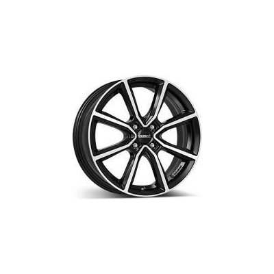 Dezent TN 5,5x14 4x100 ET35 black polished