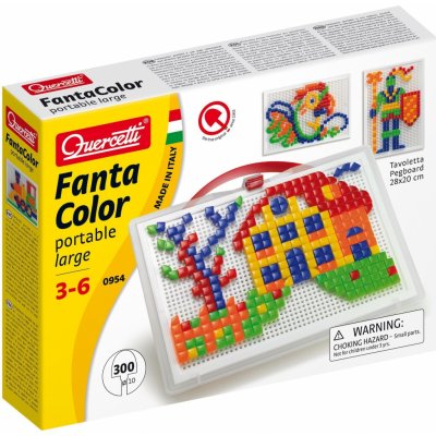 Quercetti FantaColor Portable 300 ks 0954 – Zboží Dáma