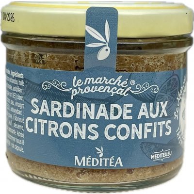 Meditea Sardinka s konfitovaným citrónem sklo 90 g – Hledejceny.cz