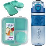 Sistema Box na jídlo s 5 oddíly a kelímkem To Go 1,25 l – Zboží Dáma