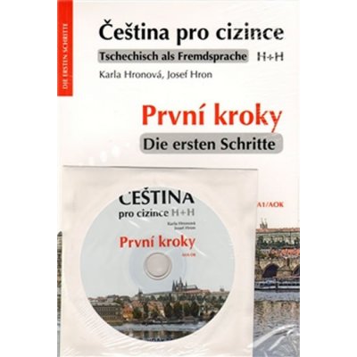 První kroky / Die ersten Schritte + CD - Čeština pro cizince - Josef Hron, Karla Hronová – Zboží Mobilmania