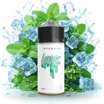 Infamous LongZ Shake & Vape Sweet Mint 10 ml – Sleviste.cz