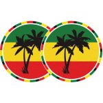 Zomo 2x Slipmats Jamaica – Zboží Živě