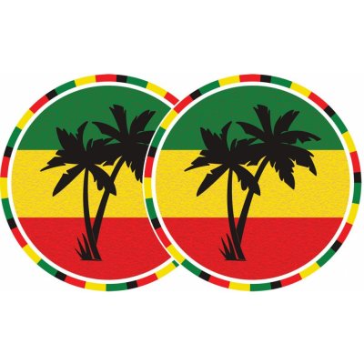 Zomo 2x Slipmats Jamaica – Zboží Živě