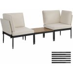 tectake 406025 antracitová/šedá – Zboží Dáma
