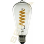 Segula 55302 LED rustika ST64 spirála stmívaní do teplé čirá E27 6,2 W 39 W 460 Lm 2.000-2.700 K – Hledejceny.cz