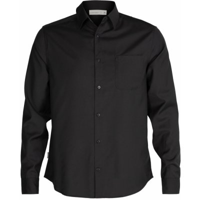 Icebreaker pánská merino košile dlouhý rukáv mens tessell LS shirt black