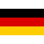 Stolní vlajka Německa - 11 x 16 cm - nasunutí, zavěšení – Hledejceny.cz