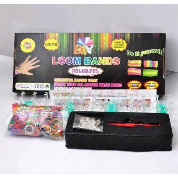 LOOM BANDS STAV 600 GUMIČEK + kapesní sada 480 gumiček