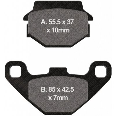 Brzdové destičky EBC SFA067 | Zboží Auto
