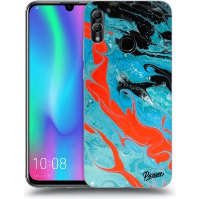 Pouzdro Picasee silikonové Honor 10 Lite - Blue Magma čiré – Hledejceny.cz