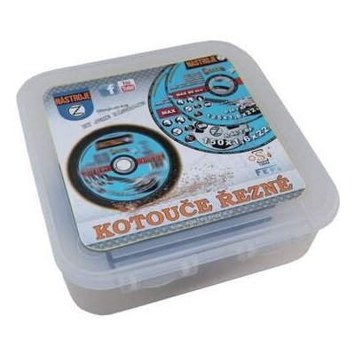 Nástroje cz Řezný kotouč 125 x 1,6 x 22 mm IM-1-B-125-1,6RP-20 20 ks – Zbozi.Blesk.cz