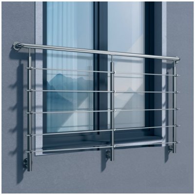 Q-railing Francouzské zábradlí model BRAVO V - stavebnice (špaleta 140cm) – HobbyKompas.cz